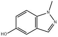 1H-Indazol-5-ol, 1-methyl- (9CI) Struktur