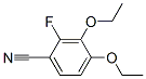 Benzonitrile, 3,4-diethoxy-2-fluoro- (9CI) Struktur