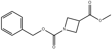 Methyl 1-Cbz-azetidine-3-carboxylate Struktur