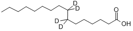 HEXADECANOIC-7,7,8,8-D4 ACID Struktur