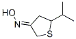 3(2H)-Thiophenone,dihydro-5-(1-methylethyl)-,oxime(9CI) Struktur