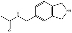 Acetamide,  N-[(2,3-dihydro-1H-isoindol-5-yl)methyl]- Struktur