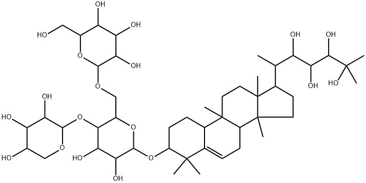 MoMordicoside B Struktur