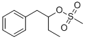 1-PHENYL-2-BUTYLMETHANESULPHONATE Struktur