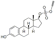 ethinyl estradiol-17-sulfate Struktur