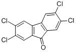 2,3,6,7-Tetrachlorofluorenone Struktur