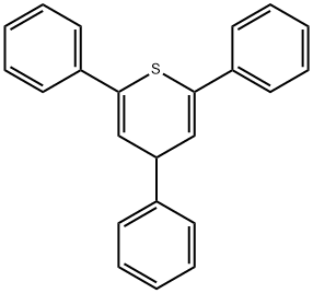 2,4,6-Triphenyl-4H-thiopyran Struktur