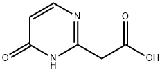 2-Pyrimidineacetic acid, 1,4-dihydro-4-oxo- (9CI) Struktur