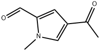 1H-Pyrrole-2-carboxaldehyde, 4-acetyl-1-methyl- (9CI) Struktur