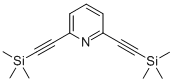 2,6-BIS(TRIMETHYLSILYLETHYNYL)PYRIDINE Struktur