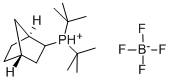 DI-TERT-BUTYL-2-NORBORNYLPHOSPHONIUM HBF4 SALT Struktur