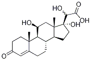 20-Dihydro Hydrocortisone 21-Carboxylic Acid Struktur