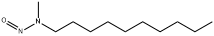 N-nitrosomethyldecylamine Struktur