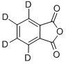 PHTHALIC-D4 ANHYDRIDE Struktur