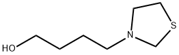 3-Thiazolidinebutanol(9CI) Struktur