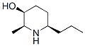 3-Piperidinol, 2-methyl-6-propyl-, (2S,3S,6R)- (9CI) Struktur