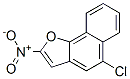 2-NITRO-5-CHLORO-NAPHTHO(1,2-B)FURAN Struktur