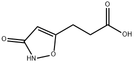 5-Isoxazolepropanoicacid,2,3-dihydro-3-oxo-(9CI) Struktur