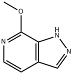 7-METHOXY-1H-PYRAZOLO[3,4-C]PYRIDINE Struktur