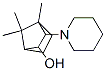 1,7,7-trimethyl-2-exo-piperidinobicyclo(2.2.1)heptan-3-endo-ol Struktur