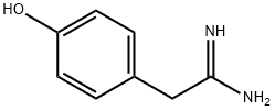 Benzeneethanimidamide, 4-hydroxy- (9CI) Struktur