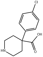 4-(4-CHLOROPHENYL)PIPERIDINE-4-CARBOXYLIC ACID Struktur