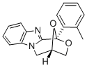 1,4-Epoxy-1H,3H-(1,4)oxazepino(4,3-a)benzimidazole, 4,5-dihydro-1-(2-m ethylphenyl)- Struktur