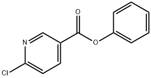 phenyl 6-chloronicotinate Struktur