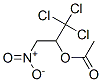 (1,1,1-trichloro-3-nitro-propan-2-yl) acetate Struktur