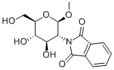 Methyl 2-Deoxy-2-N-phthalimido-b-D-glucopyranoside Struktur