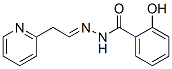 2-Pyridineacetaldehyde salicyloylhydrazone Struktur