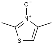 Thiazole,  2,4-dimethyl-,  3-oxide Struktur