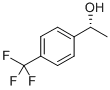 (R)-1-[4-(TRIFLUOROMETHYL)PHENYL]ETHANOL Struktur