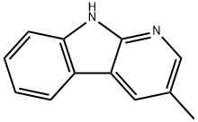 3-Methyl α-Carboline Struktur