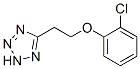 5-[2-(2-chlorophenoxy)ethyl]-2H-tetrazole Struktur