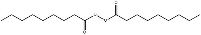 bis(1-oxononyl) peroxide Struktur