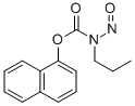 1-Naphthyl-N-propyl-N-nitrosocarbamate  Struktur