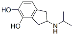 1H-Indene-4,5-diol, 2,3-dihydro-2-[(1-methylethyl)amino]- (9CI) Struktur