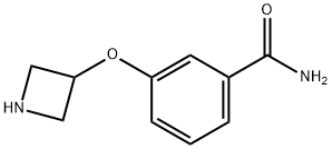 3-(3-AZETIDINYLOXY)-BENZAMIDE Struktur