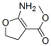 3-Furancarboxylicacid,2-amino-4,5-dihydro-,methylester(9CI) Struktur