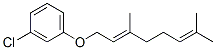 geraniol 3-chlorophenyl ether Struktur