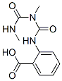 2-[(methyl-(methylcarbamoyl)carbamoyl)amino]benzoic acid Struktur