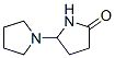 5-Pyrrolidino-2-pyrrolidone Struktur