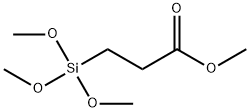 2-(CARBOMETHOXY)ETHYLTRIMETHOXYSILANE Struktur