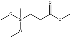 2-CARBOMETHOXYETHYLDIMETHOXYMETHYLSILANE Struktur