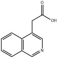 2-(ISOQUINOLIN-4-YL)ACETIC ACID Struktur