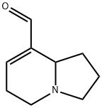 8-Indolizinecarboxaldehyde, 1,2,3,5,6,8a-hexahydro- (9CI) Struktur