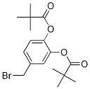 4-broMoMethyl-2-[(2,2-diMethylpropanoyl)oxy]phenyl pivalate Struktur