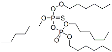 tetrahexyl thioperoxydiphosphate Struktur