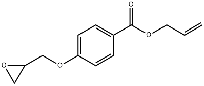 Benzoic acid, 4-(oxiranylMethoxy)-, 2-propenyl ester Struktur